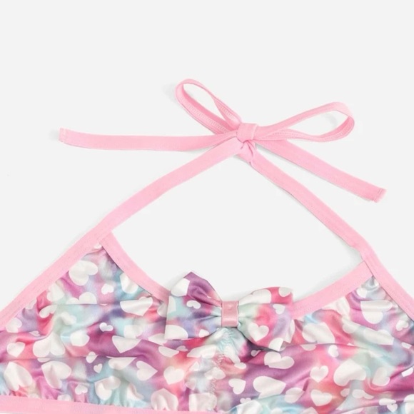 SEXY 3 Piece Heart Print Lingerie Set *NEW* - Picture 3 of 4